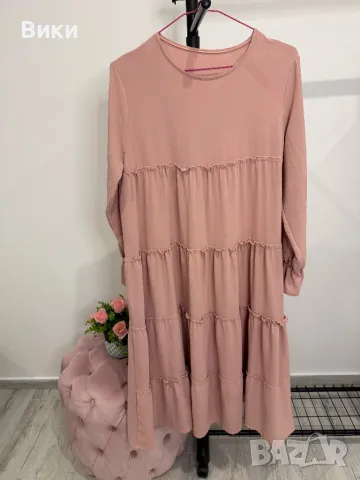 Рокля в размер L, снимка 10 - Рокли - 48587479