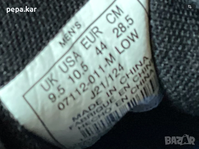 K-SWISS  Нови черни маратонки №44 tubes, снимка 6 - Маратонки - 53921993