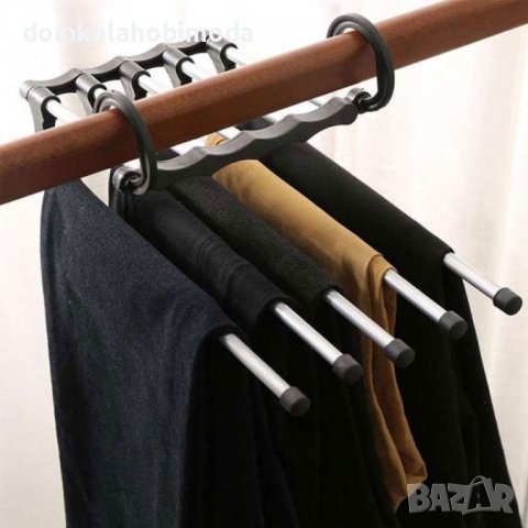 Закачалка за панталони, телескопична, снимка 3 - Закачалки - 39857474