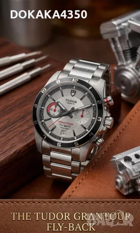TUDOR Grantour Fly-Back , снимка 4 - Мъжки - 55853295