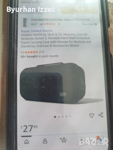 Калъф за носене на nintendo switch 2, снимка 2 - Калъфи, кейсове - 54027164