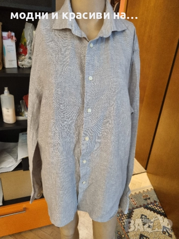 Ленена риза Matinique, размер L, снимка 2 - Ризи - 52238378