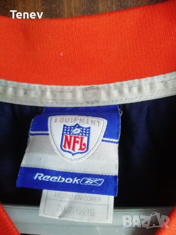 John Elway Denver Broncos Hall Of Fame Jersey 2004 колекционерска тенсика американски футбол Reebok, снимка 7 - Тениски - 39532756