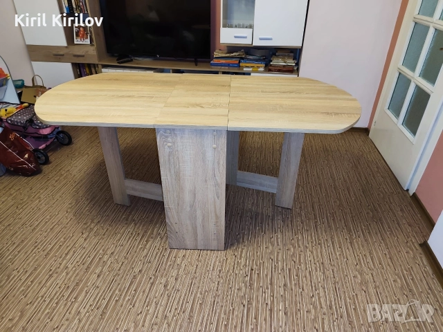 Продавам: Дървена сгъваема маса 