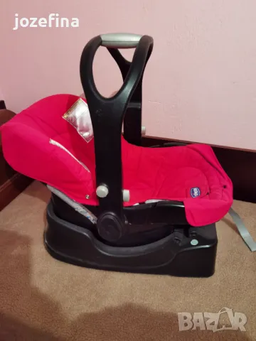 Продавам бебешки кош Chicco – червен, в отлично състояние, снимка 2 - Други - 50380262