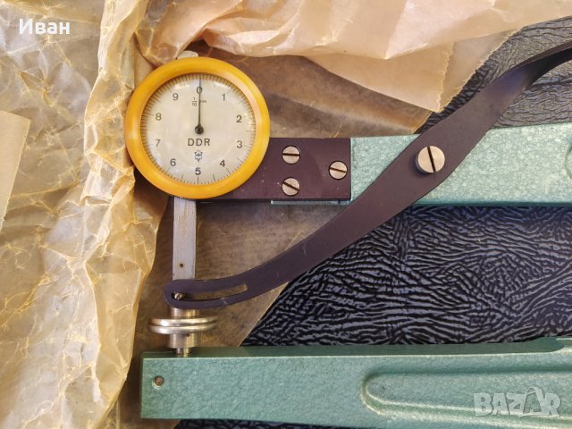 Микрометър / дебеломер ГДР, снимка 9 - Други инструменти - 38598418