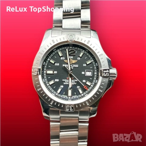 Breitling Colt Automatic 44 mm пълен комплект, снимка 4 - Мъжки - 54062419