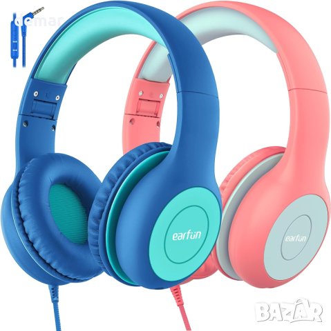 Комплект детски слушалки EarFun 2 бр., снимка 1 - Слушалки и портативни колонки - 42543836