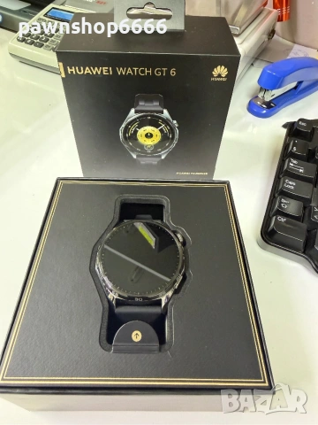 Смарт часовник Huawei Watch GT 6 46mm Black, снимка 2 - Смарт часовници - 54133643
