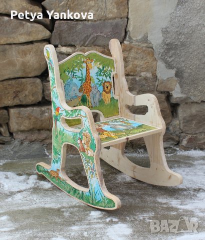 детски люлеещ стол, снимка 8 - Мебели за детската стая - 17705296
