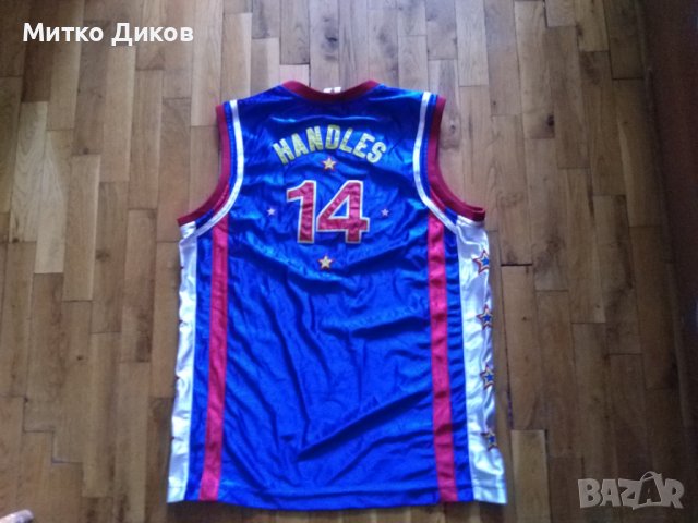 Harlem Globetrotters баскетболна тениска #14 Chris Handles размер С, снимка 8 - Баскетбол - 37318234
