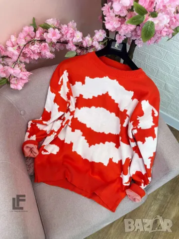 Пуловер LFS Lovely Orange , снимка 4 - Блузи с дълъг ръкав и пуловери - 50437570