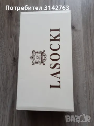 Нови обувки Lasocki, естествен велур. Номер 38., снимка 4 - Дамски елегантни обувки - 49553055