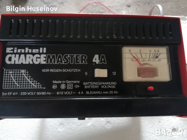Зарядно за акумулатор Einhell EF 4/1, снимка 5 - Аксесоари и консумативи - 36543265