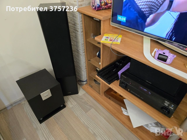 Pioneer set- Ресийвър, к-т Тонколони и Бас, снимка 4 - Ресийвъри, усилватели, смесителни пултове - 54188914