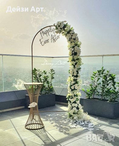 Украса за Сватва/Арка с цветя