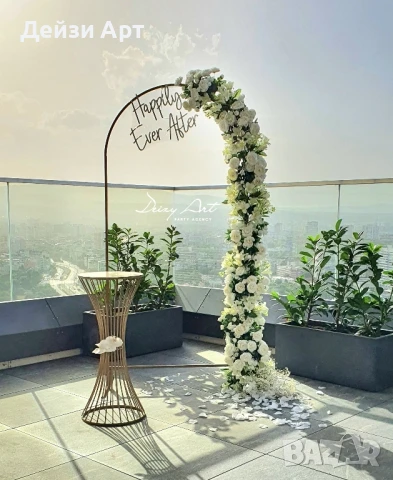 Сватбена украса, снимка 5 - Декорация - 50923905