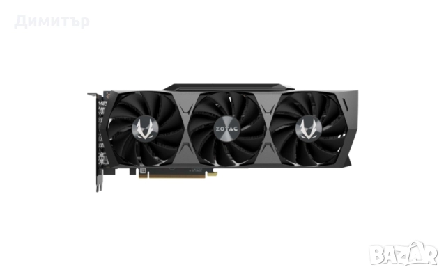 Видео карта ZOTAC GeForce RTX 3070 Ti Trinity 8GB GDDR6X, снимка 2 - Видеокарти - 52951034