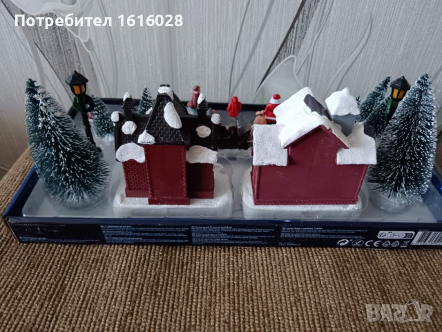 LED светещи селца на MAGIC VILLAGE.с 2 светещи къщички - 17 части., снимка 9 - Декорация за дома - 51572643