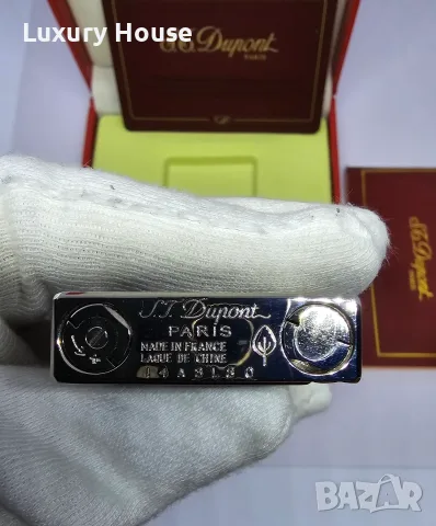 Запалка S.T. Dupont с Черен Лак, снимка 8 - Колекции - 56202238