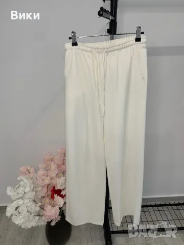Бял панталон в размер XS, подходящ и за S, снимка 4 - Панталони - 50257566