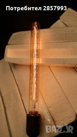 Винтидж Едисон декоративна крушка с нажежаема жичка, снимка 9 - Крушки - 31285901