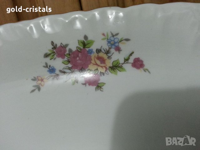 Полски порцелан плато елипса поднос, снимка 4 - Антикварни и старинни предмети - 35078267