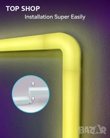 интелигентни стенни осветителни тела, LED, снимка 2 - Лед осветление - 48791966