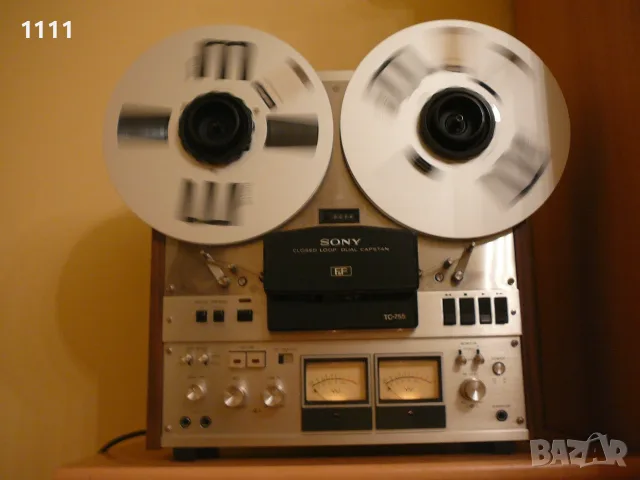 SONY TC-755 С АДАПТОРИ И РОЛКИ КАТО НОВ Е, снимка 11 - Ресийвъри, усилватели, смесителни пултове - 56087618
