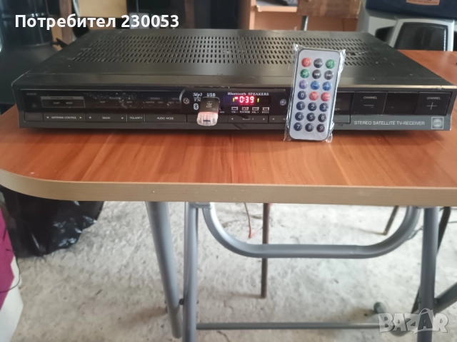 Усилвател 2х60W c Bluetooth, radio, usb, aux, micro sd и дистанционно , снимка 5 - Ресийвъри, усилватели, смесителни пултове - 52442679