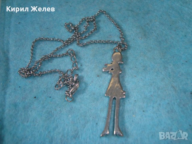 ПОСРЕБРЕН ФИГУРАЛЕН АРТ МЕДАЛЬОН ИНКРУСТИРАН с ЦИРКОНИ 13789, снимка 5 - Колиета, медальони, синджири - 35232068