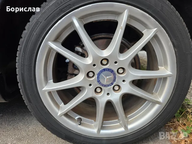 Джанти с гуми 17 Мерцедес, снимка 3 - Гуми и джанти - 55780701