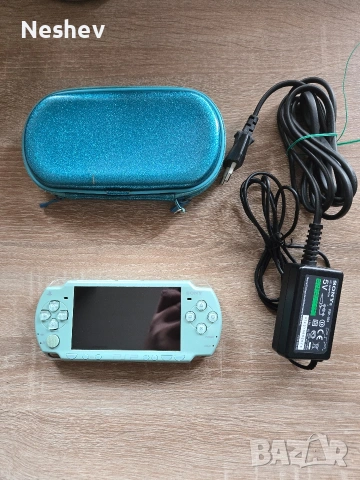 PSP Limited mint green, снимка 2 - PlayStation конзоли - 54091419