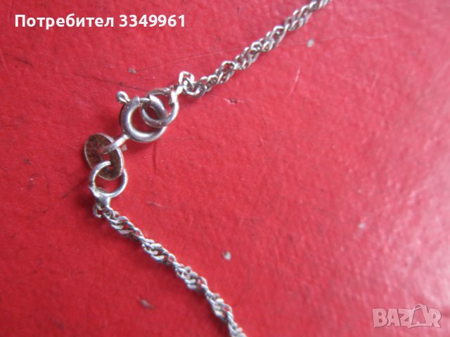 Сребърно колие верижка 925 проба 2, снимка 3 - Колиета, медальони, синджири - 36700542