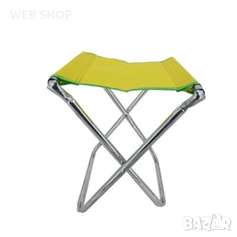 Метален сгъваем стол подходящ за РИБОЛОВ, снимка 2 - Екипировка - 31871668