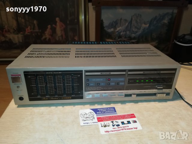 fisher ca-58 amplifier 260w-made in japan/sweden 2210201852
