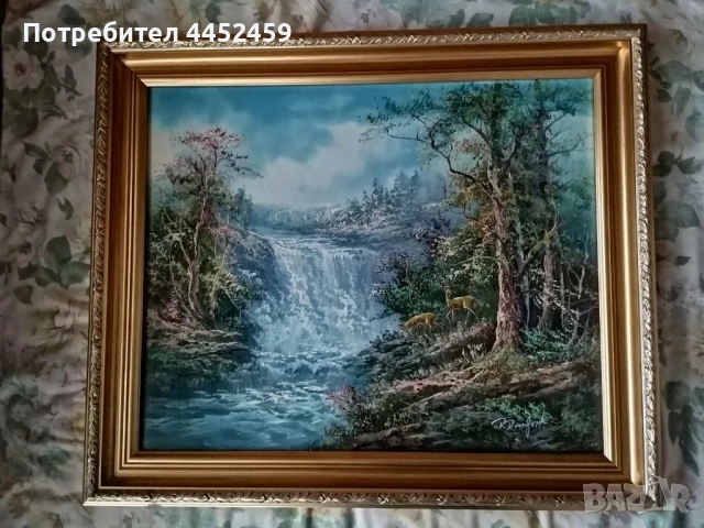 Картина върху платно с маслени бои