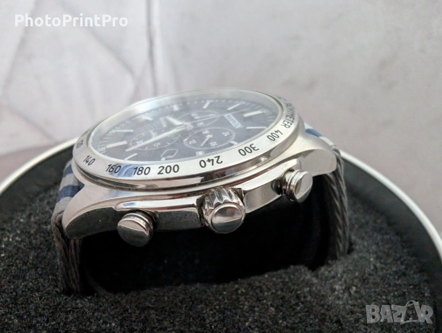 Citizen Eco-Drive Chronograph Brycen – Стил и безкрайна енергия, снимка 4 - Мъжки - 53148643