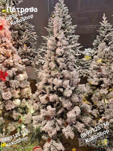 Елха/луксозна заснежена елха/луксозна елха/Коледна елха