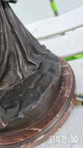 Бронзова Скулптура Луи-Симон Боазо Франция 1743- 1809г, снимка 11 - Антикварни и старинни предмети - 50428348
