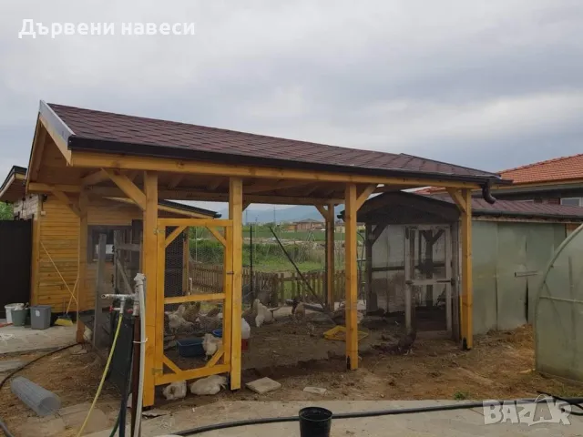 Изграждане на дървени навеси Декинг за двор , снимка 12 - Ремонти на покриви - 48936613