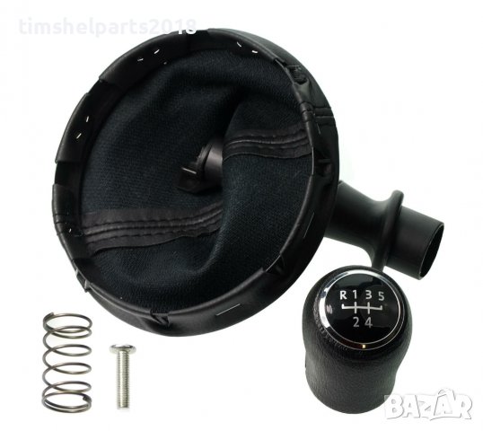 Топка скоростен лост с маншон Volkswagen T5 2003 - 2015 5 или 6 скорости, снимка 3 - Аксесоари и консумативи - 36960078