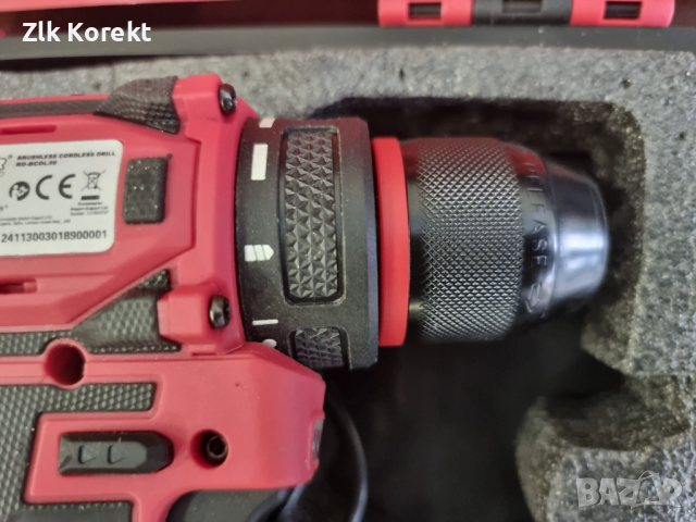 Безчетков винтоверт Raider RD-BCDL39, снимка 2 - Винтоверти - 54081327