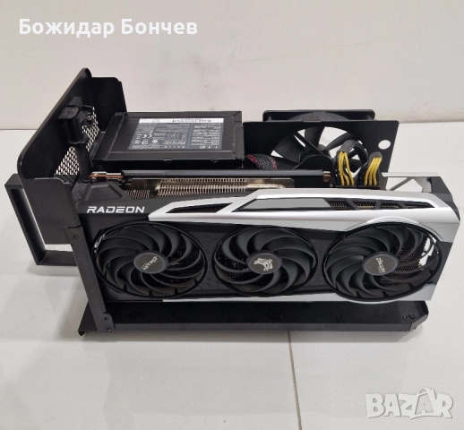 Sapphire NITRO+ AMD Radeon RX 6800 и Райзер коре х , снимка 4 - Видеокарти - 52468184