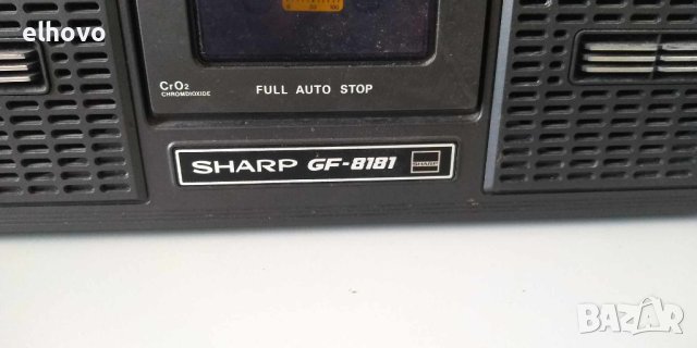 Радиокасетофон SHARP GF-8181, снимка 9 - Радиокасетофони, транзистори - 42230693