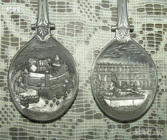 Калаени лъжици за стена "Крепост на годината", немски, снимка 8 - Други - 53138566