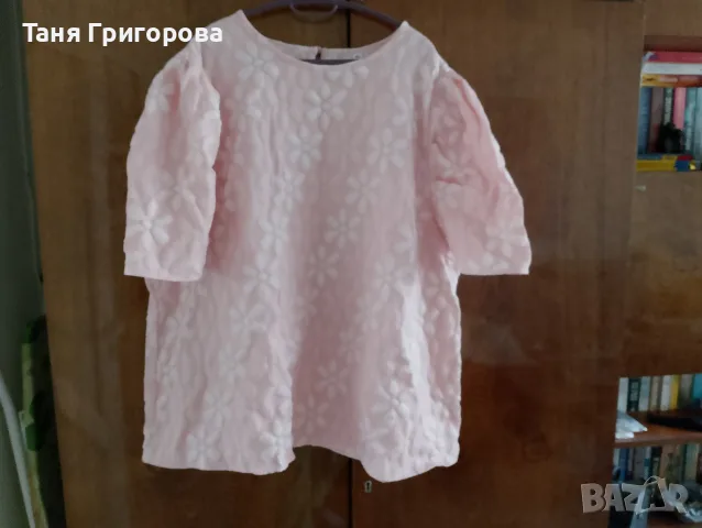 Бледо розова макси блуза, снимка 6 - Други - 56040413