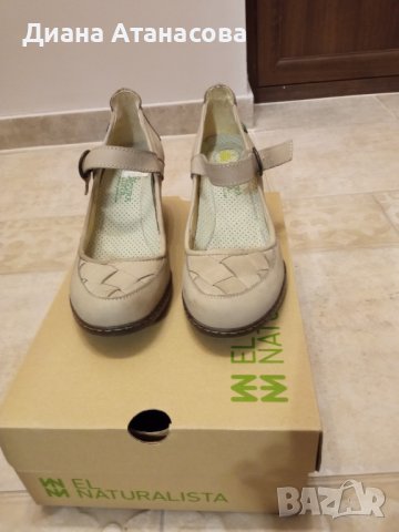 Дамски обувки естествена кожа на марката El Naturalista № 40, снимка 2 - Дамски ежедневни обувки - 42440515