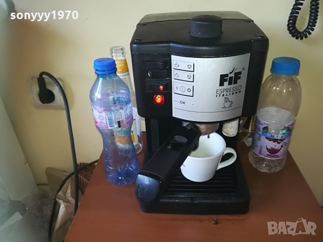 fif espresso italiano-кафемашина-нов внос швеицария, снимка 5 - Кафемашини - 29756749