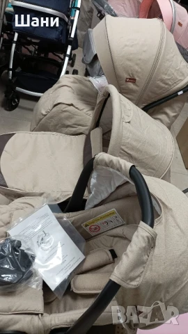 👶🍼 Комбинирана детска количка Noble 3в1 — пълен комплект!, снимка 8 - Детски колички - 50978321